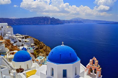 blue sea santorini